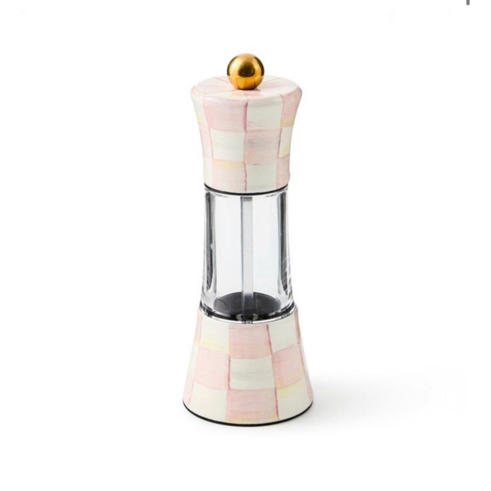 Mackenzie Childs Rosy Check Grinder  1pc